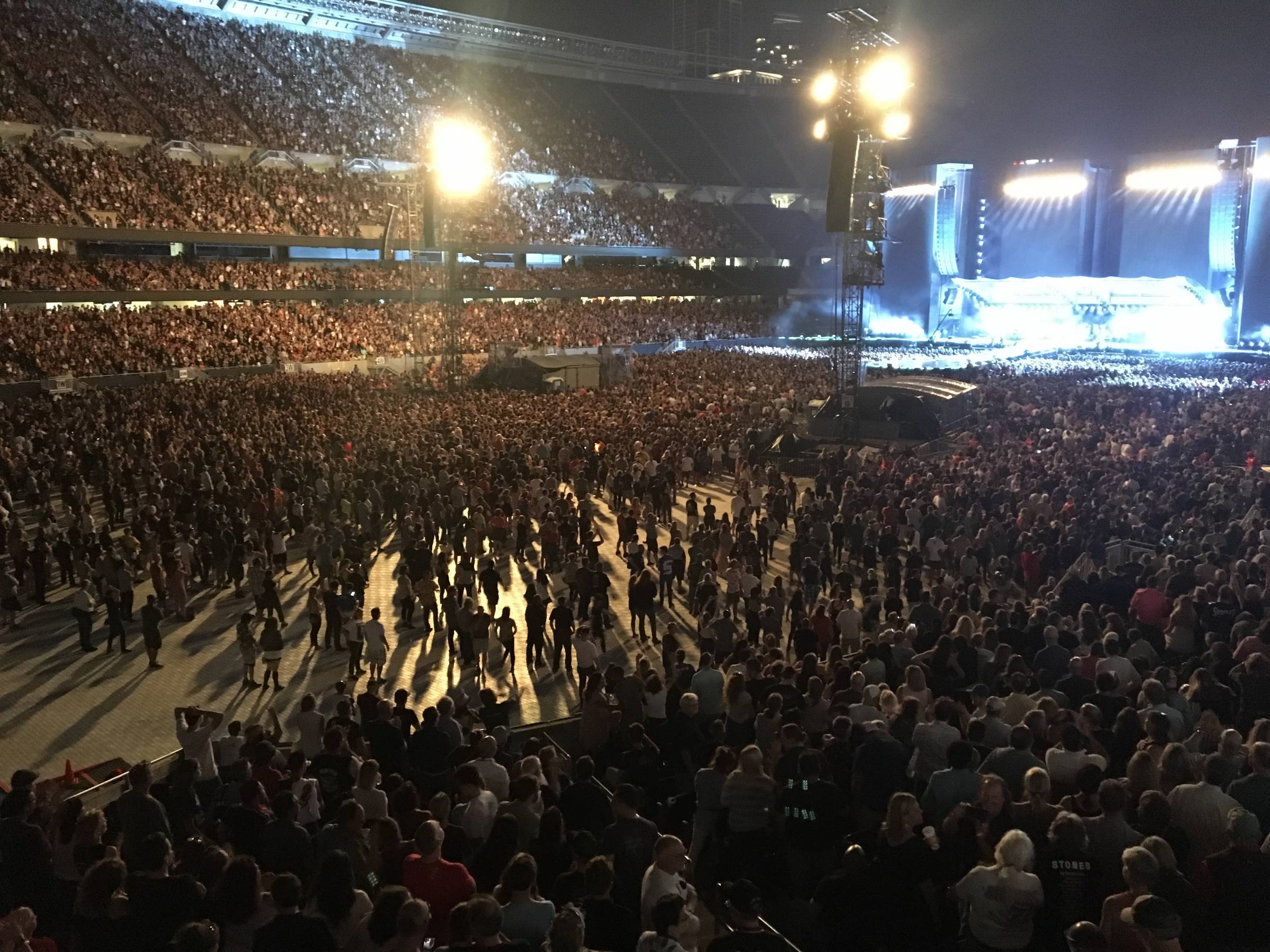 Concert Field View at Soldier Field